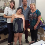 Entrega de mochilas y útiles en Subdelegación San Miguel